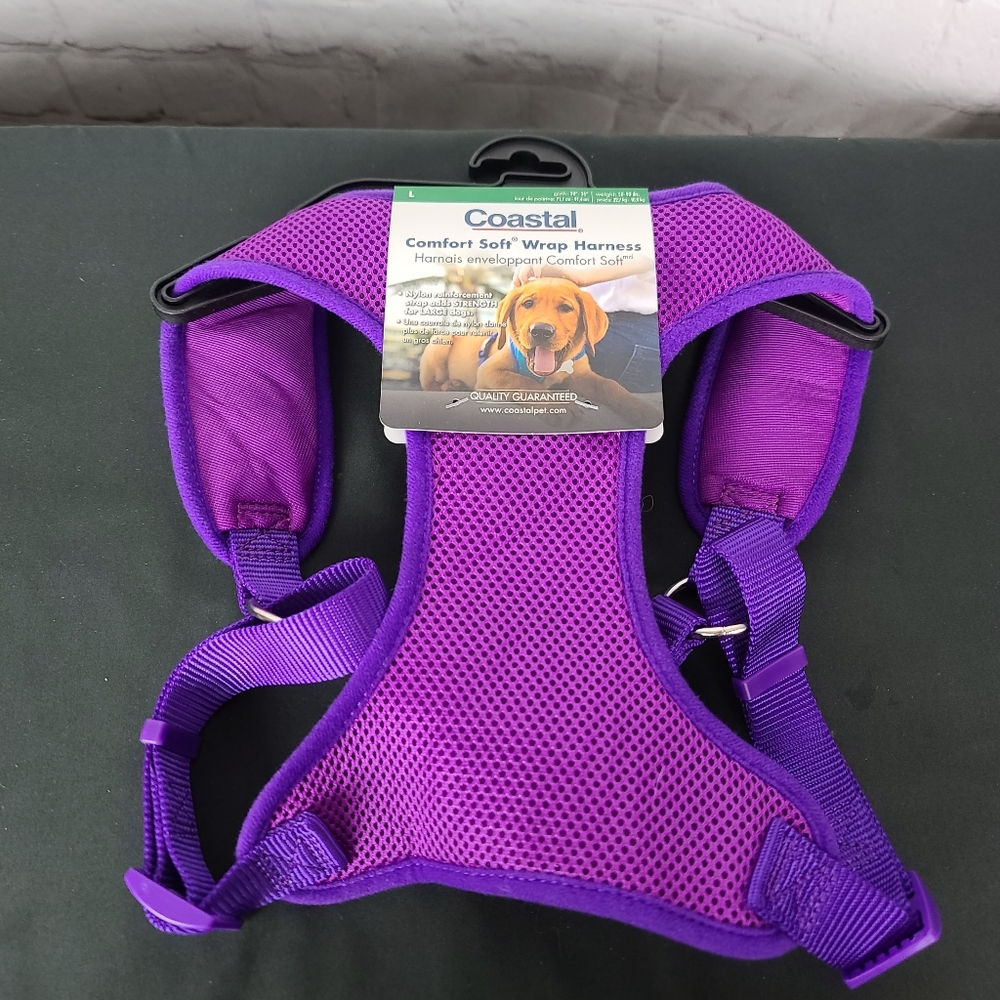 Coastal Comfort Soft Wrap Harness Sz L